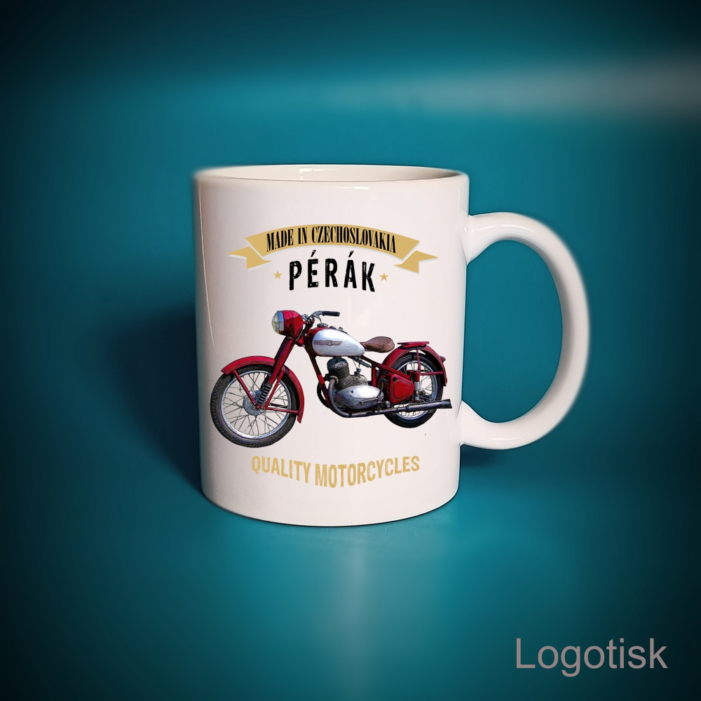 Hrnek Jawa PÉRÁK retro