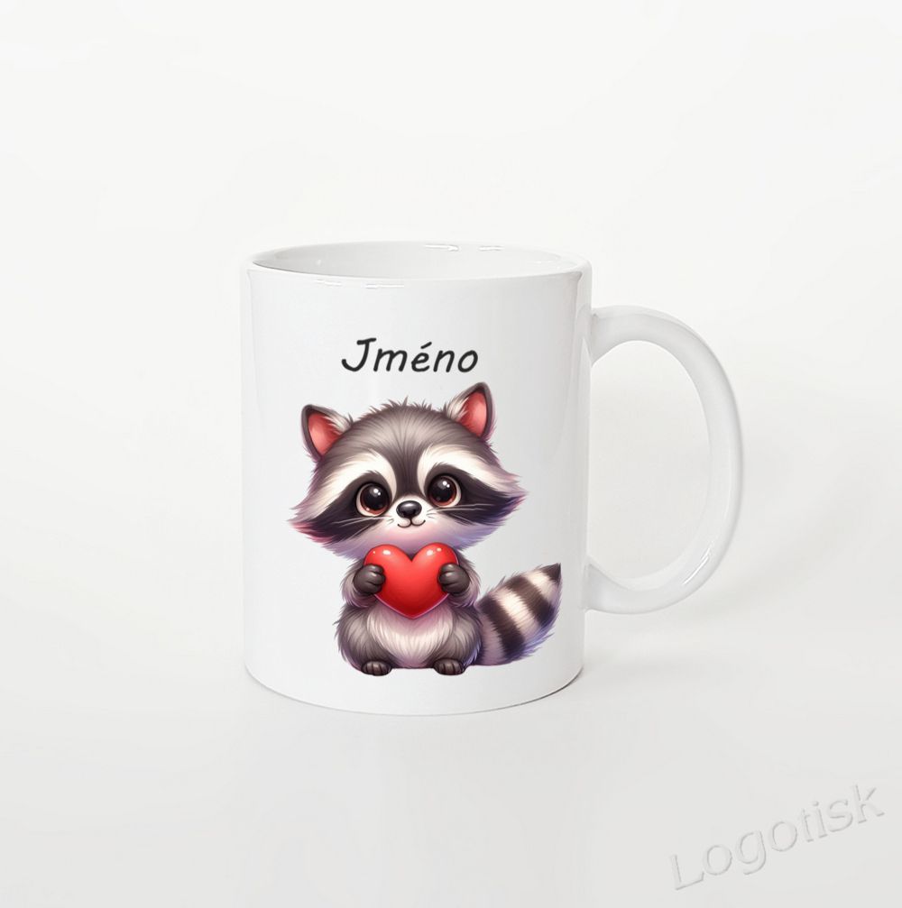 Hrnek potisk MÝVAL se jménem