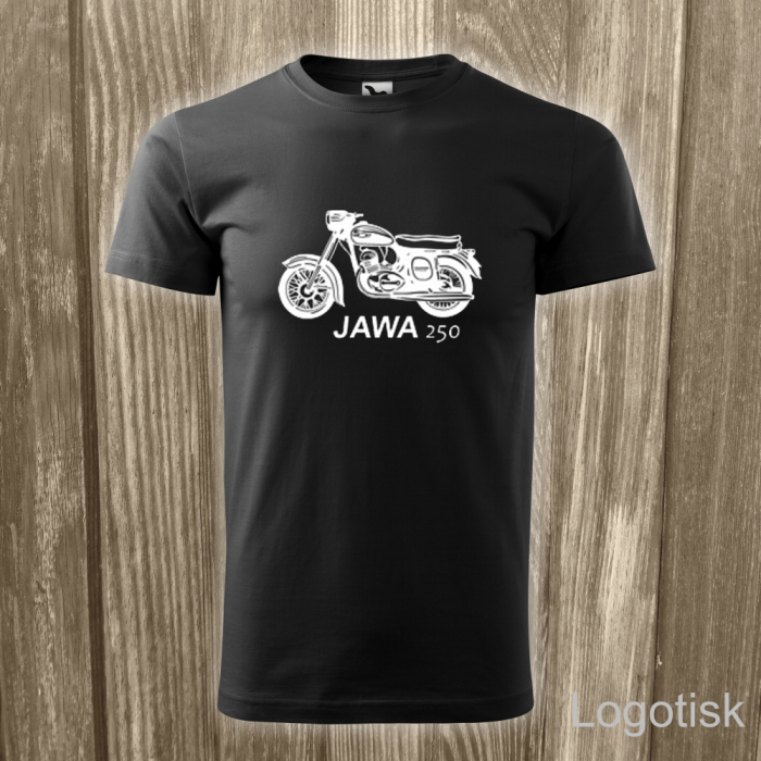 Tričko potisk Jawa 250