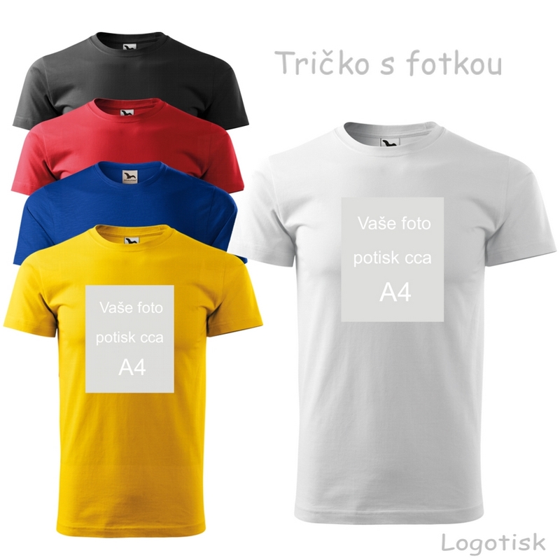 Pánské fototričko-potisk na přání