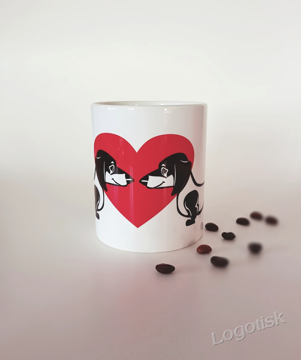 Hrnek I LOVE JEZEVČÍK-vzor 2