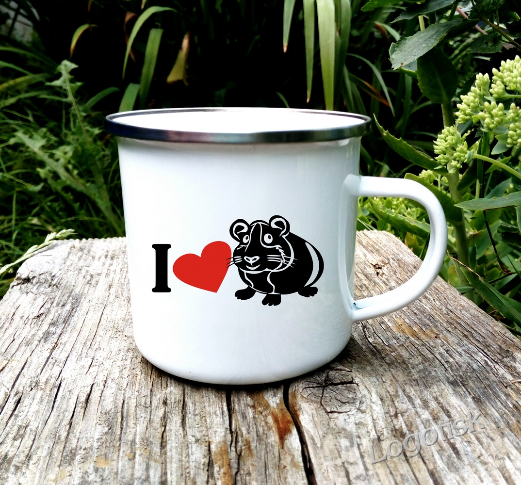 Plecháček I love MORČE se jménem