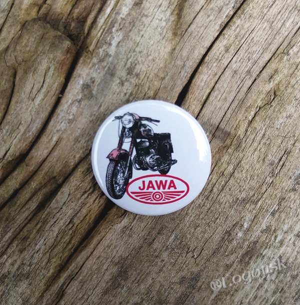 Placka-odznak Jawa 250 Panelka
