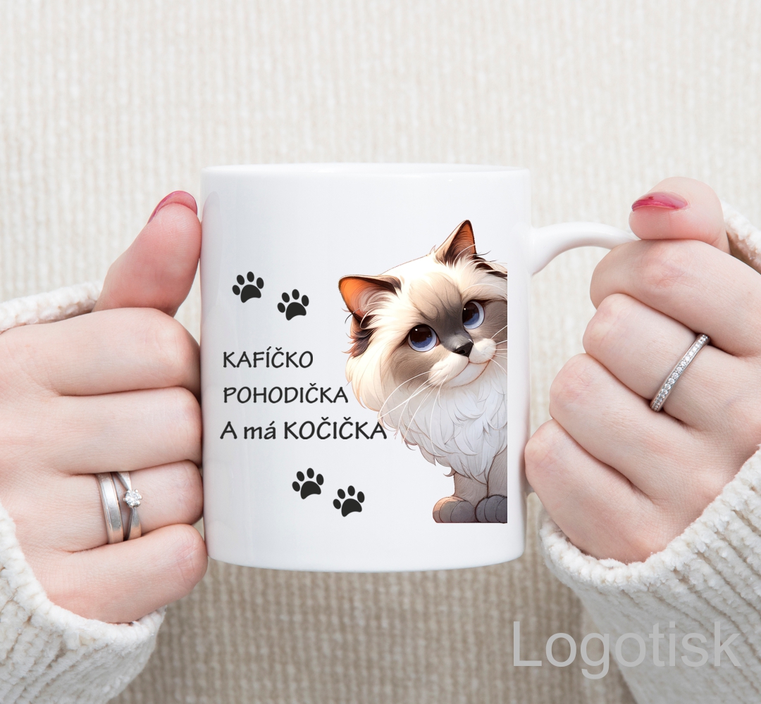 Hrnek na kafe KOČKA HIMALAYAN