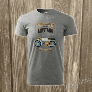 Tričko Jawa Mustang-styl vintáž