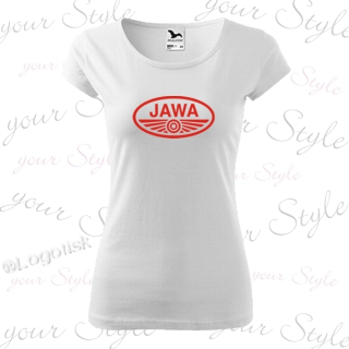 Tričko dámské Jawa znak